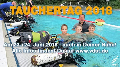 Tauchertag des Vdst, am 24.06.2018 im Freibad Jahnsdorf – wir sind dabei!!